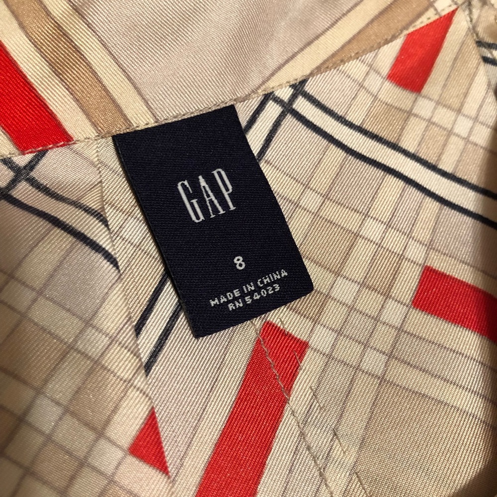 GAP Silk Pleated Full Skirt - Picture 2 of 3